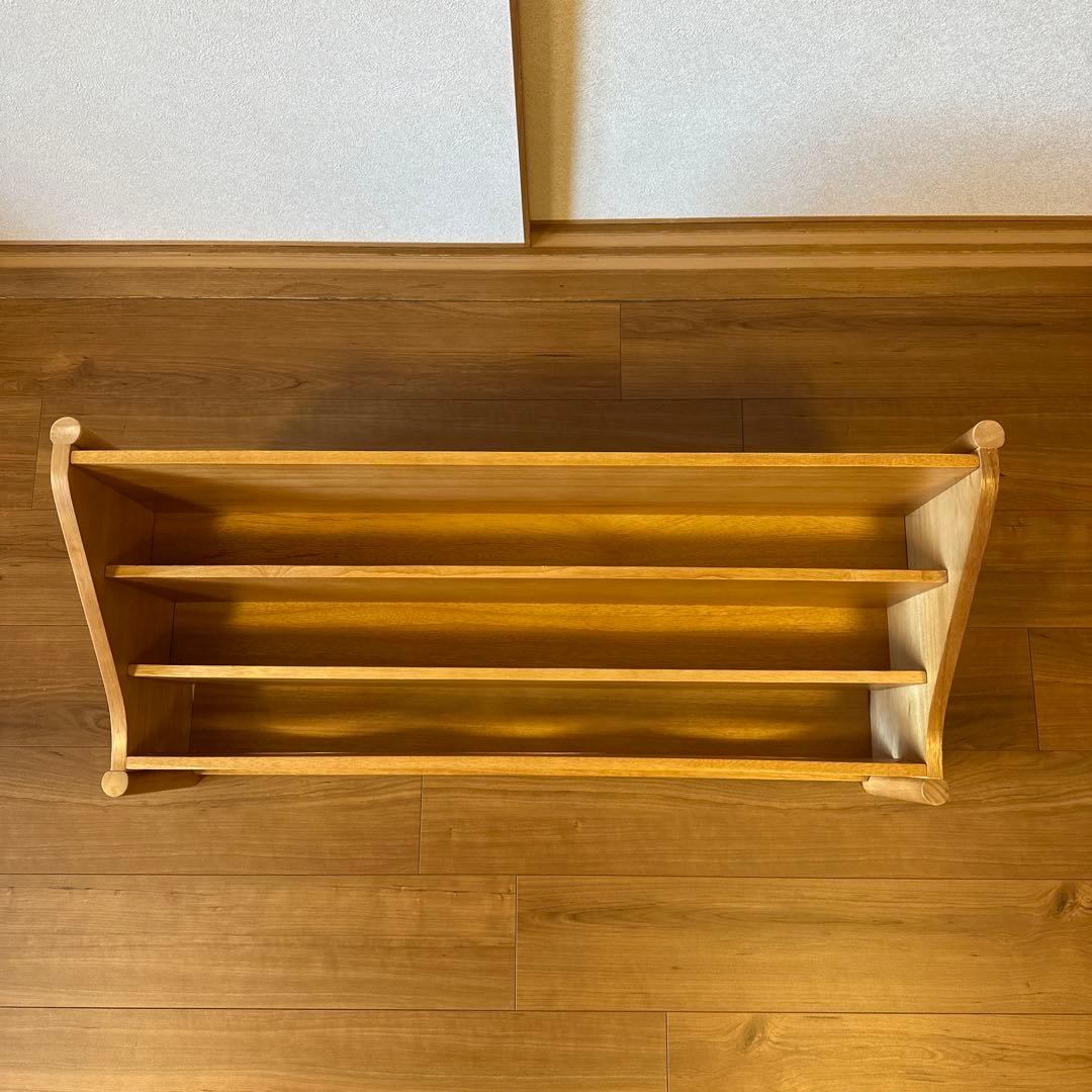 木製本棚 3段 組立家具