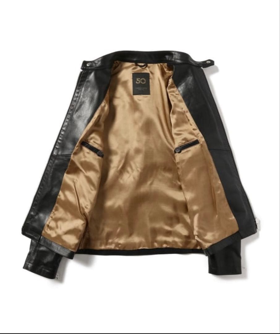 CINQUANTA ライダースジャケット ホースハイドレザー サイズ48