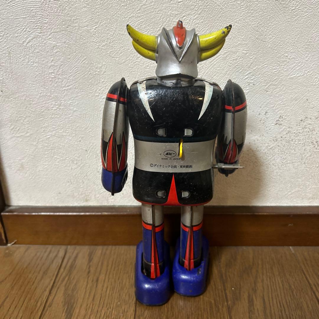 グレンダイザー　ポピー　UFOロボ ブリキ ゼンマイ歩行　当時物