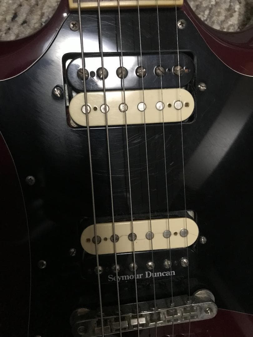 Edwards E-SG ギター (ハードケース付、送料込)