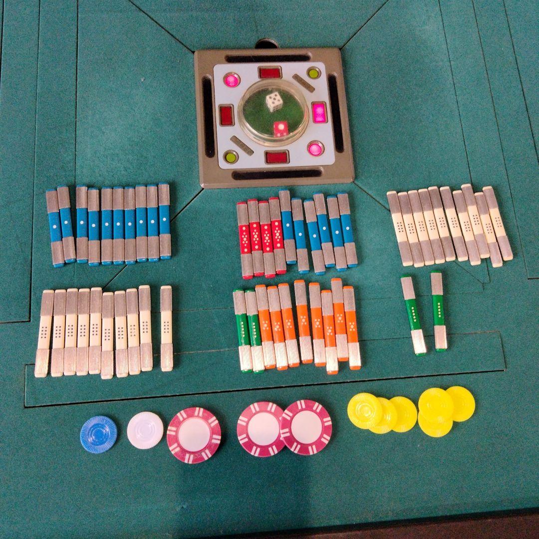 10 ジャンク　直接可　全自動麻雀卓 点数表示 WakWak枠　天枠　点棒　牌