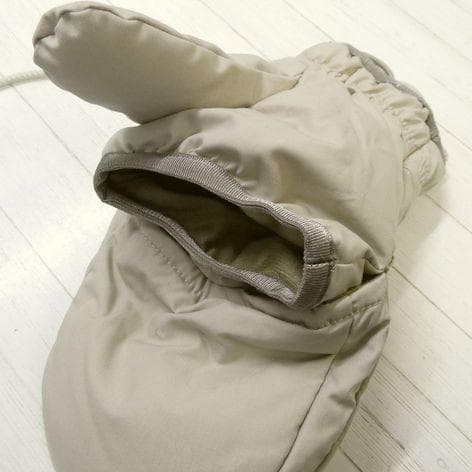 ザ ノースフェイス パープルレーベル ダウングローブ ミトン 手袋 S ストーン