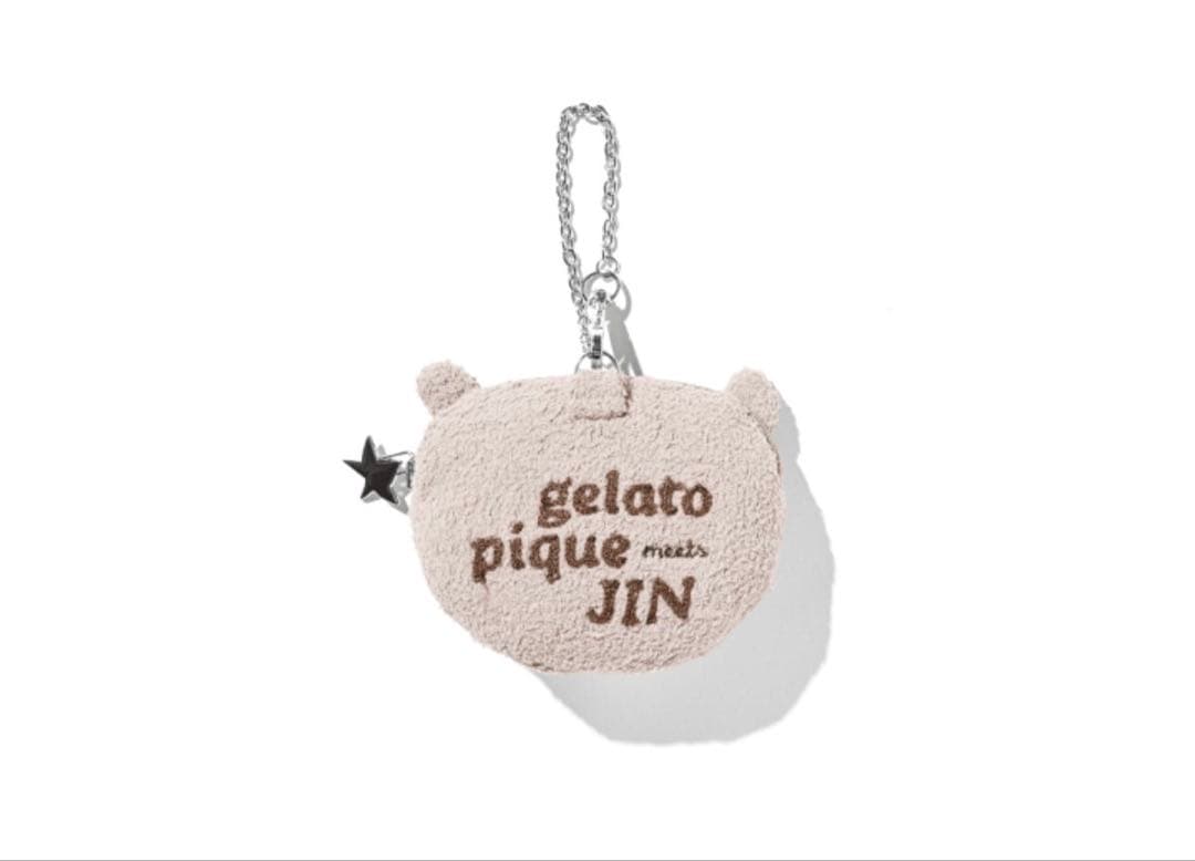 ジェラートピケ BTS JIN'S BEAR POUCH CHARM