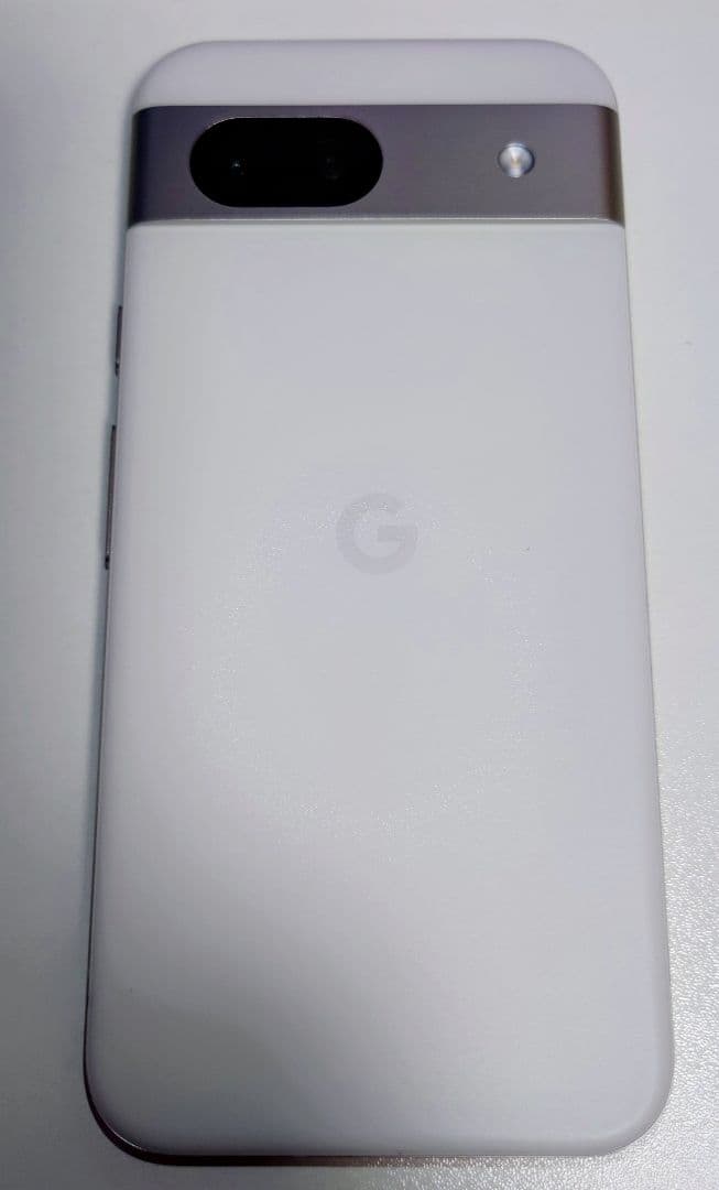 Google Pixel 8a Porcelain 128GB ケースつき