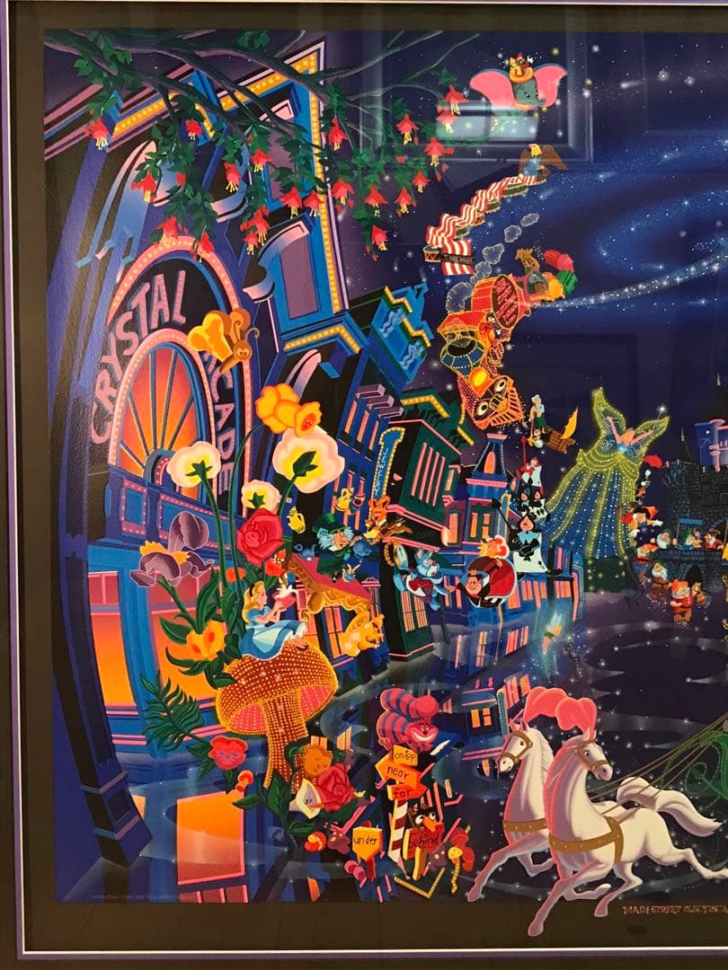 奏さま専用　メラニー・ケント「エレクトリックパレード」　シルクスクリーン