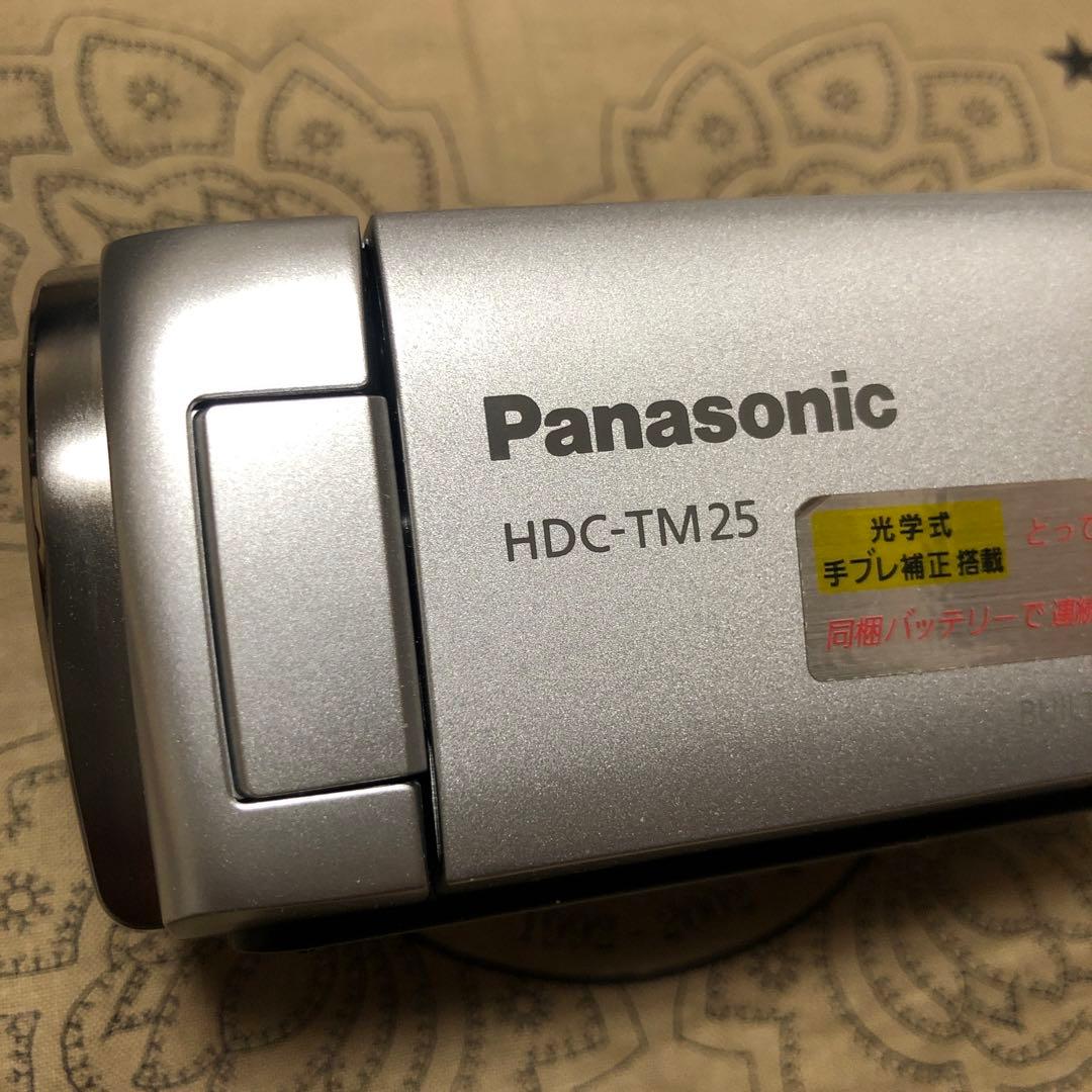 美品 Panasonic HDC-TM25 ビデオカメラ 完品