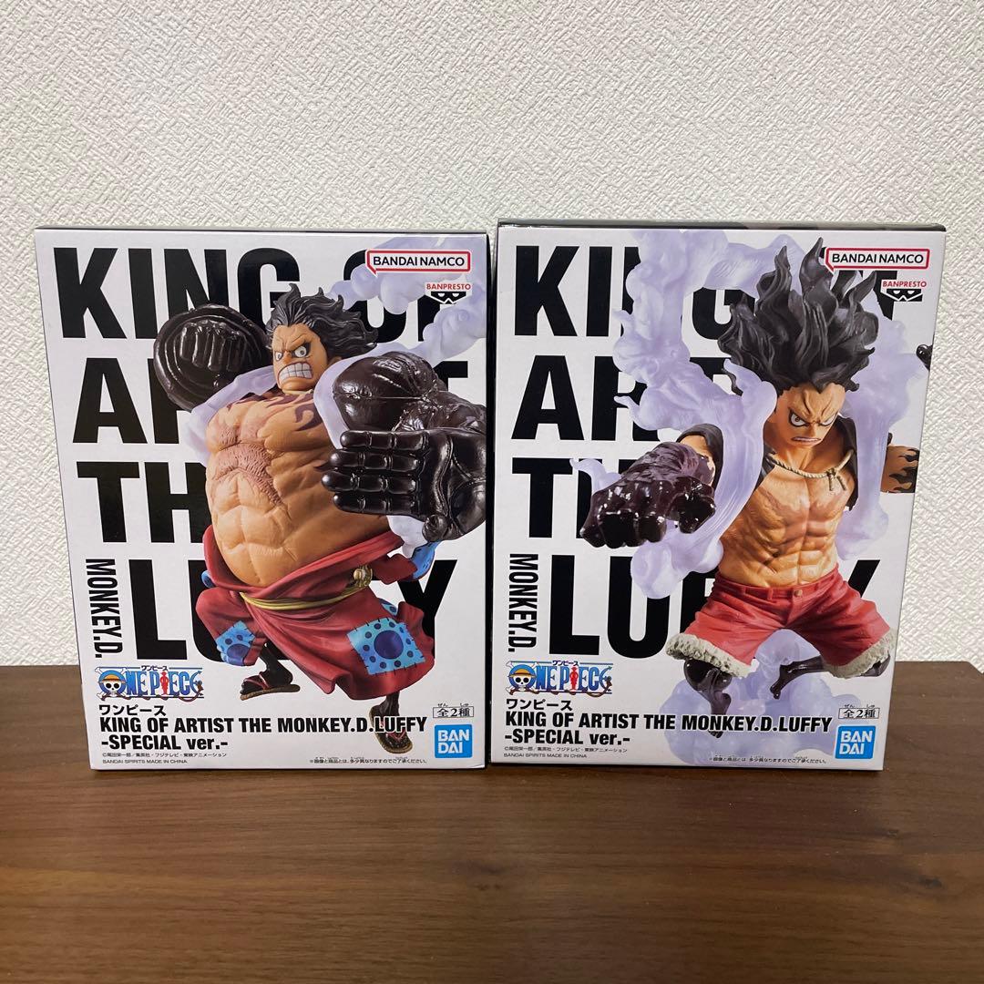 ワンピース　ルフィ　フィギュア7種セット　KING OF ARTIST DXF