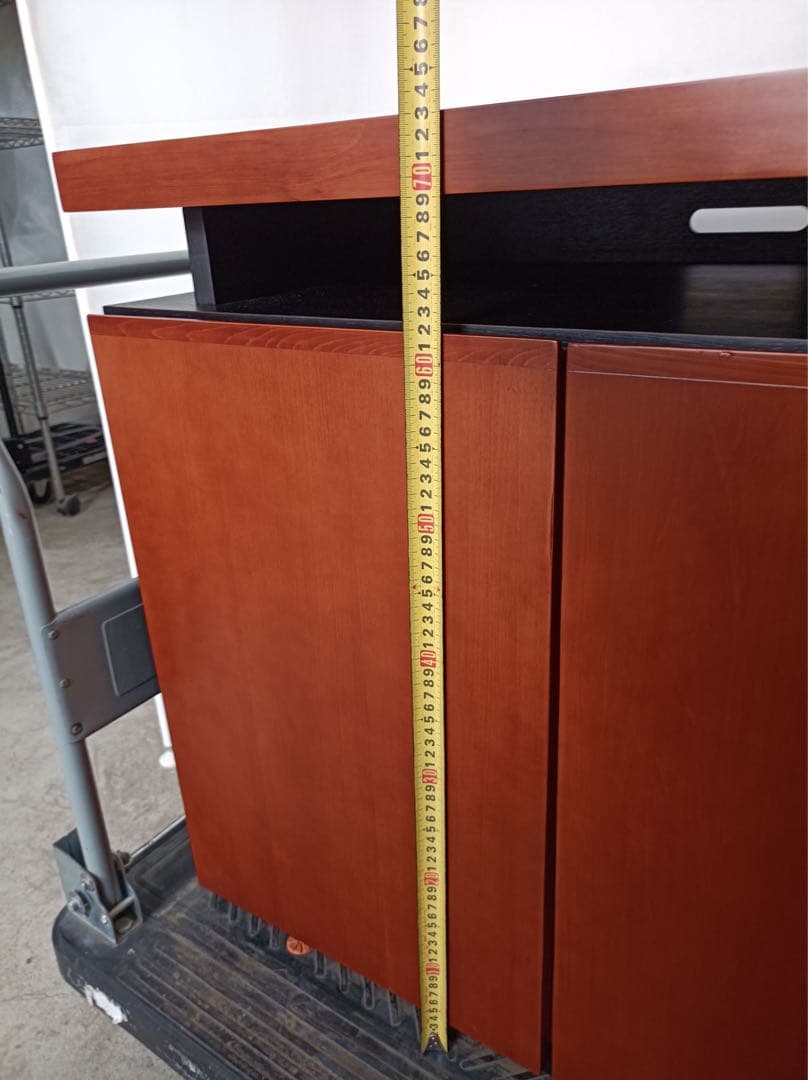 八6188【美品】ラピダス　キャビネット 幅80×奥行き42.5×高さ73