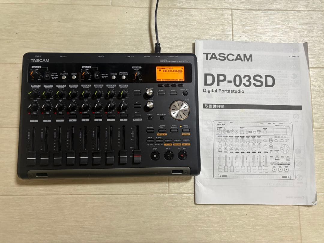 配信機器・PA機器・レコーディング機器 TASCAM DP-03SD MTR