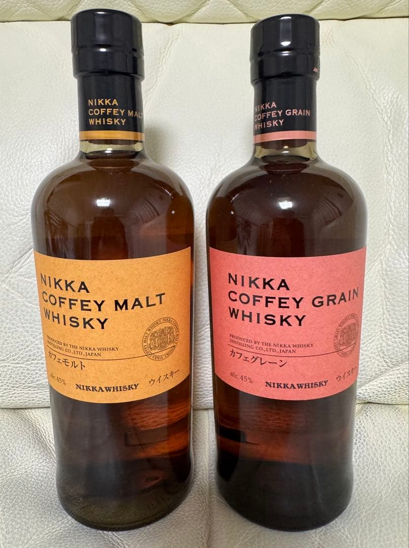ニッカ　カフェモルト　カフェグレーン　700ml×2本