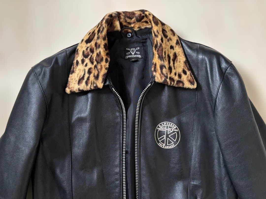 R.I.P CLEAR ライダースジャケット