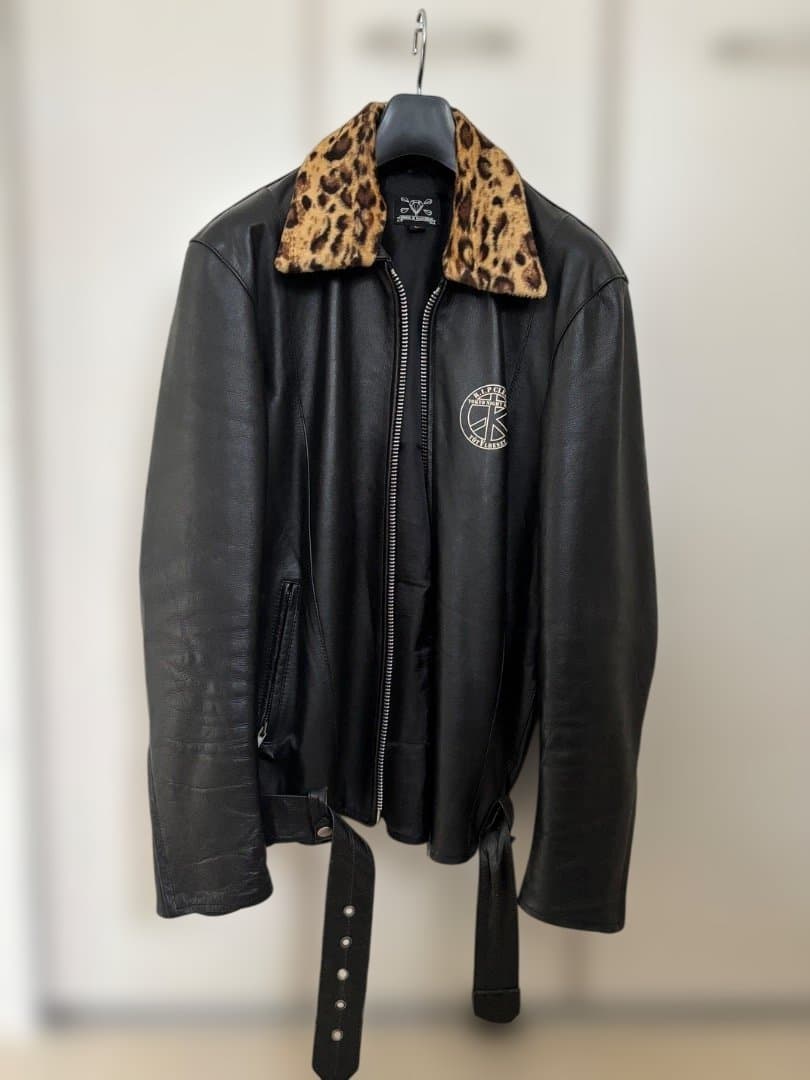 R.I.P CLEAR ライダースジャケット