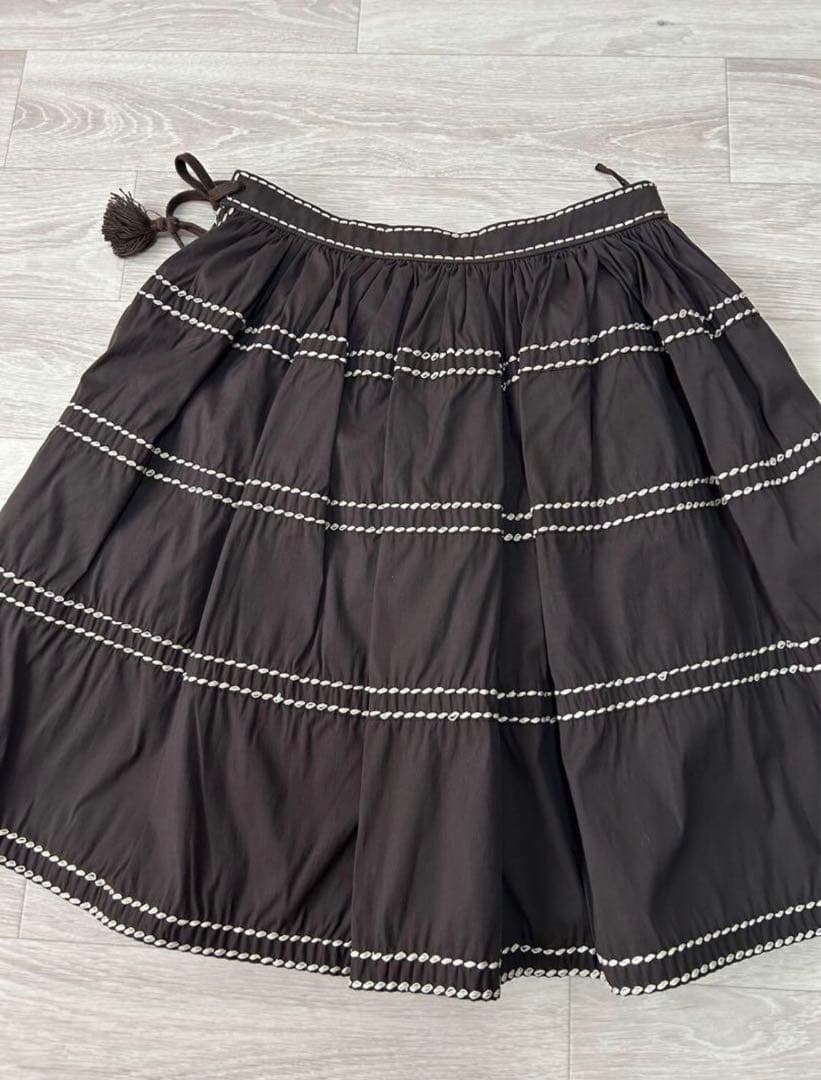 PRADA プラダ フレアスカート 膝丈スカート 38