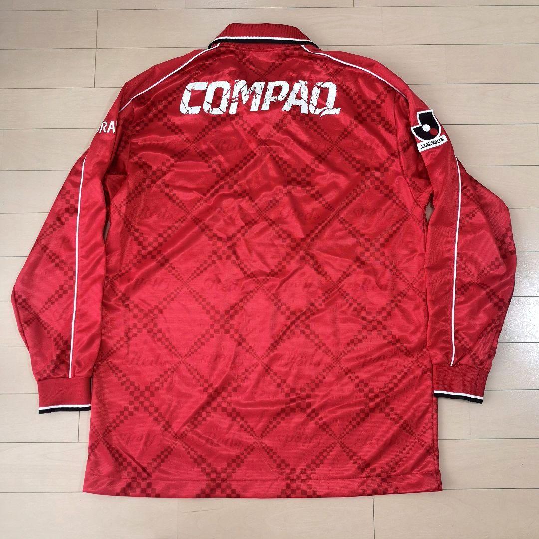 浦和レッズ　1998　ユニフォーム　レプリカ　長袖シャツ　ミラージュ　Oサイズ