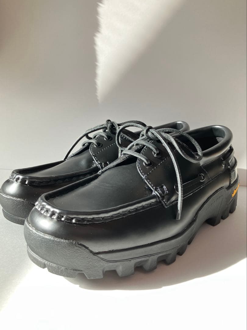 ZARA vibram デッキシューズ