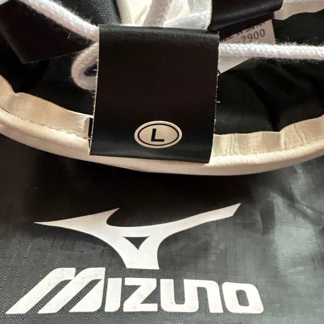 Winning ヘッドギア ホワイト Mizuno収納袋付き