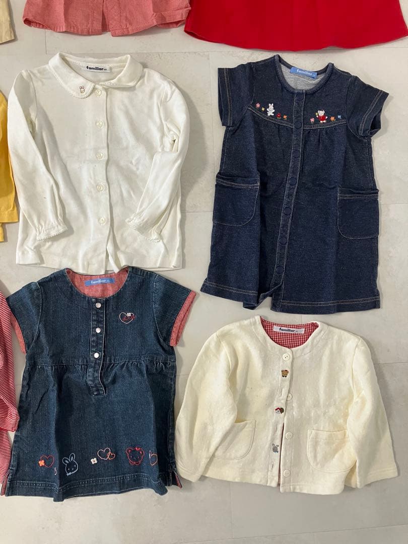 ファミリア Familiar 女の子もの 80 90 100 まとめ売り