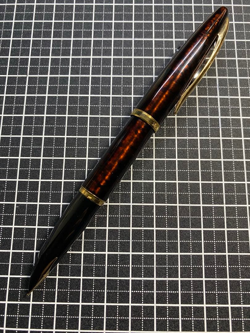 WATERMAN CARENE AMBER-SHIMMER 万年筆　字幅M