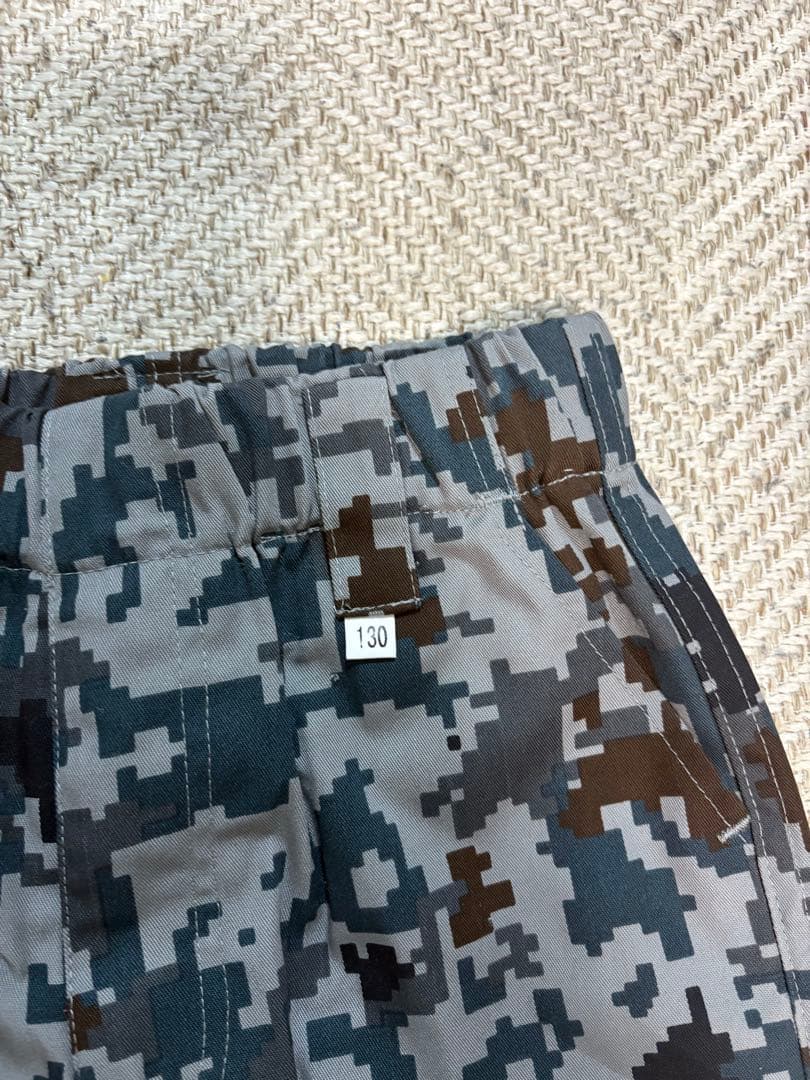 航空自衛隊　子供用作業服130サイズ 上下セット
