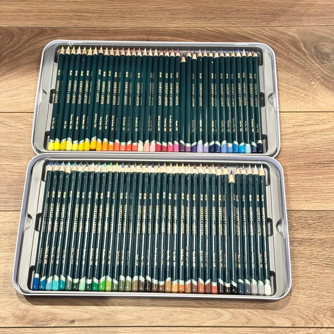 DERWENT ARTISTS 72色 色鉛筆セット