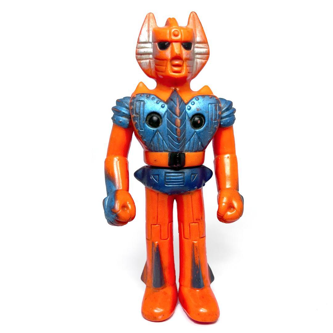 ヒカリトーイ スーパーX1 ソフビ 70年代 昭和レトロ ミドルサイズ