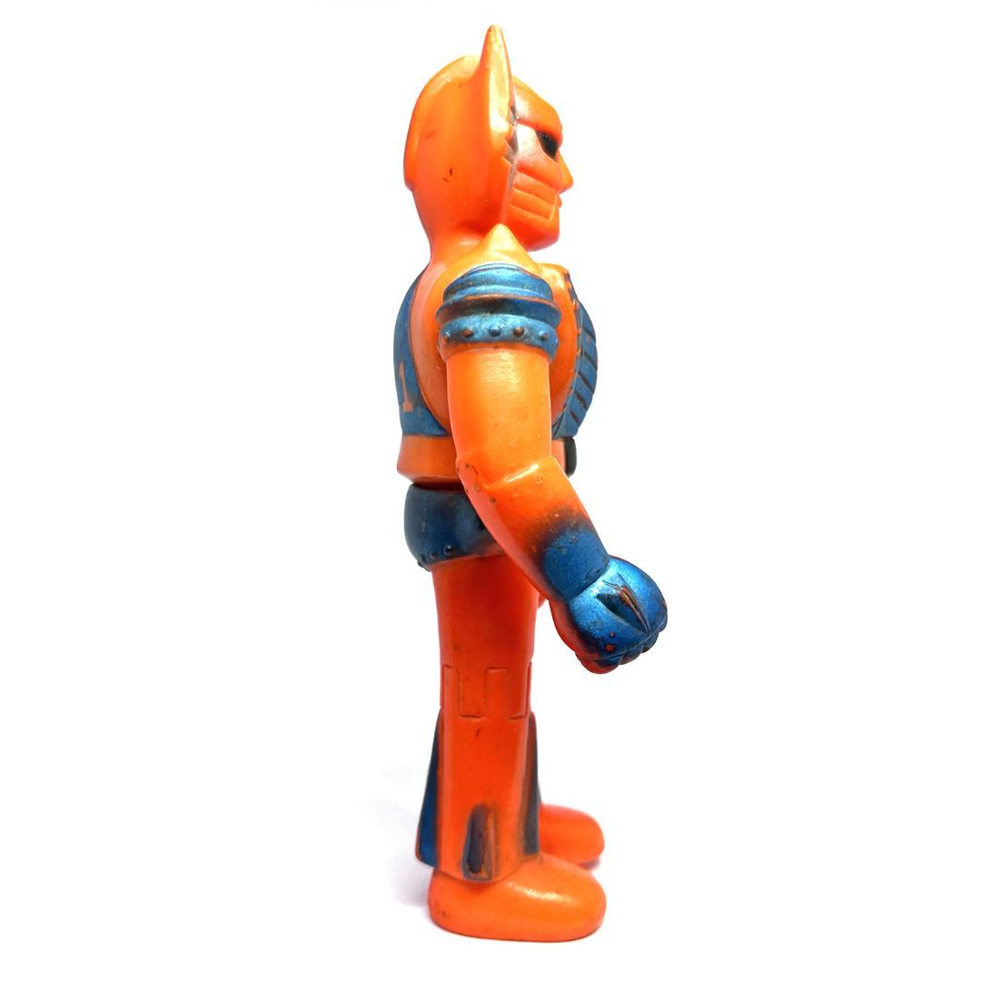 ヒカリトーイ スーパーX1 ソフビ 70年代 昭和レトロ ミドルサイズ