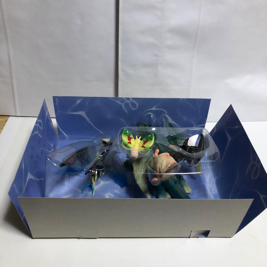 モスラ2 海底の大決戦セット アクアモスラ　ダガーラ　絶版ソフビ　ゴジラ　東宝