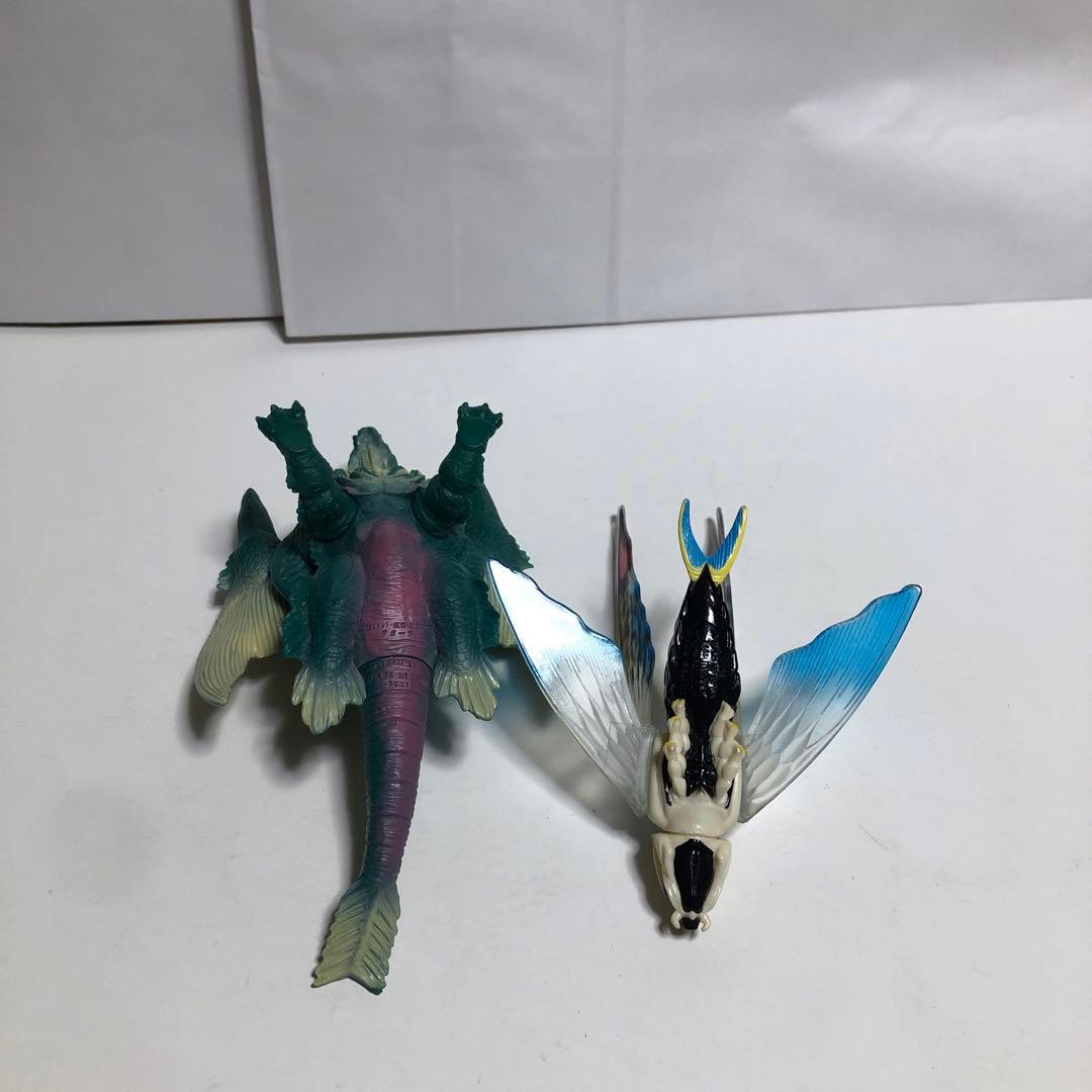 モスラ2 海底の大決戦セット アクアモスラ　ダガーラ　絶版ソフビ　ゴジラ　東宝