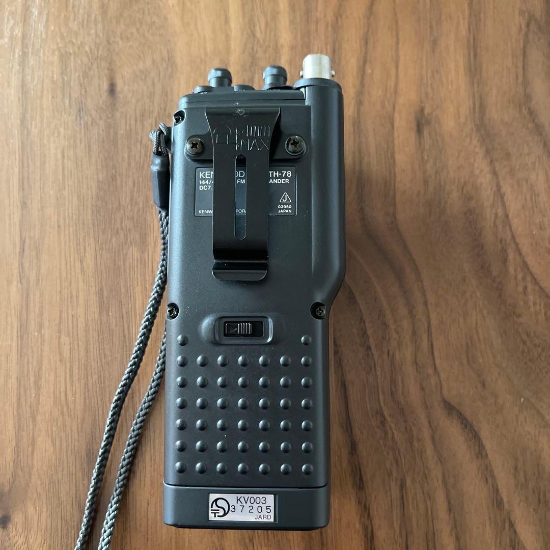 KENWOOD 144/430 FM デュアルバンダー　無線機　TH-78