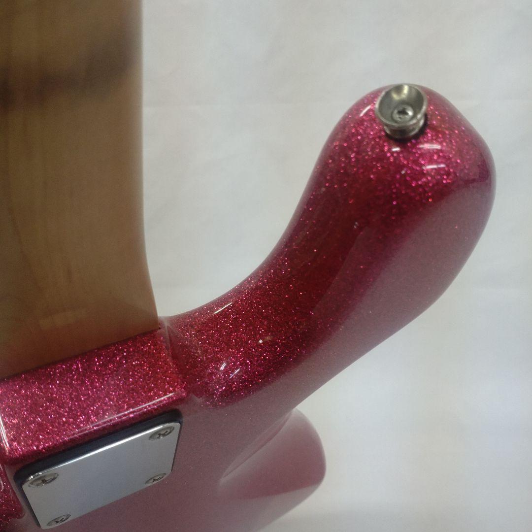 美品！Bacchus BJB-380R ベース ピンクラメ　生産終了品　激レア！