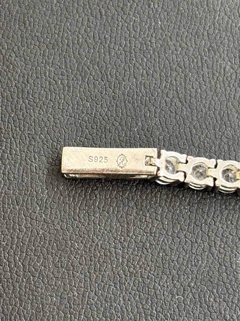 アバランチ　シルバー925　テニスブレスレット