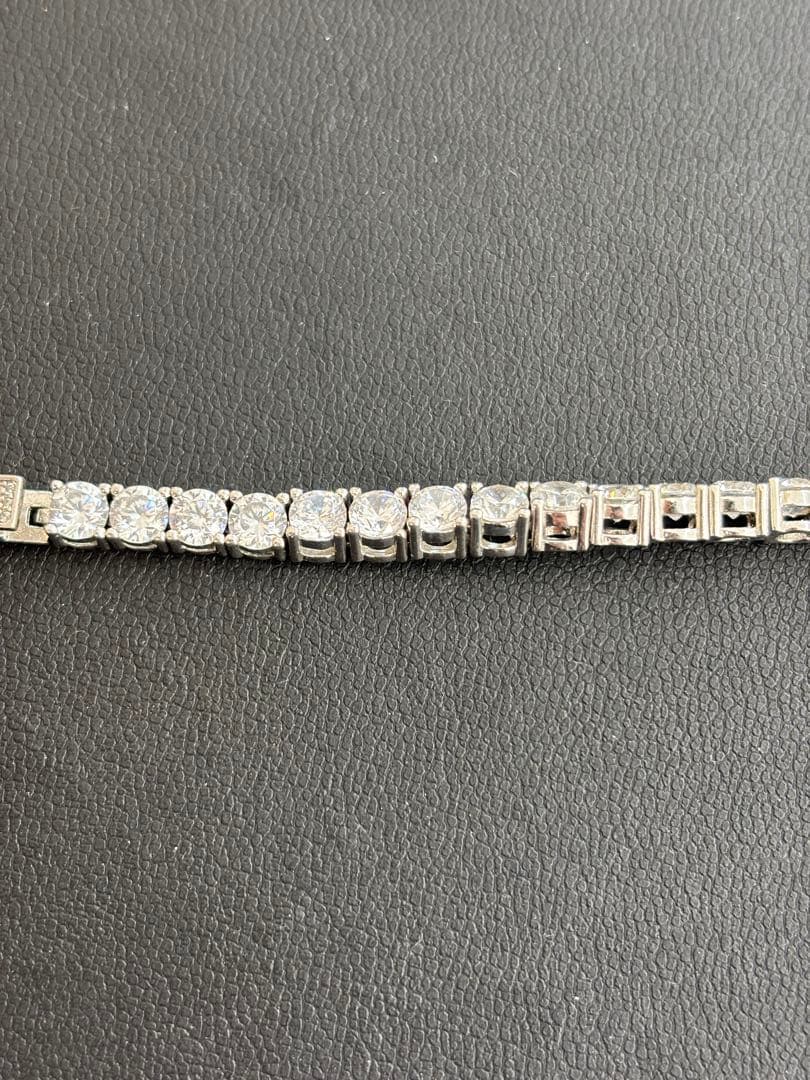 アバランチ　シルバー925　テニスブレスレット