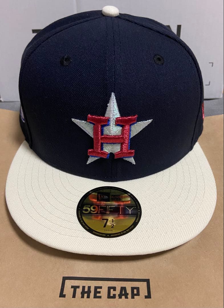 ザキャップ　別注　ヒューストンアストロズ　ニューエラ　59fifty ヤンキース
