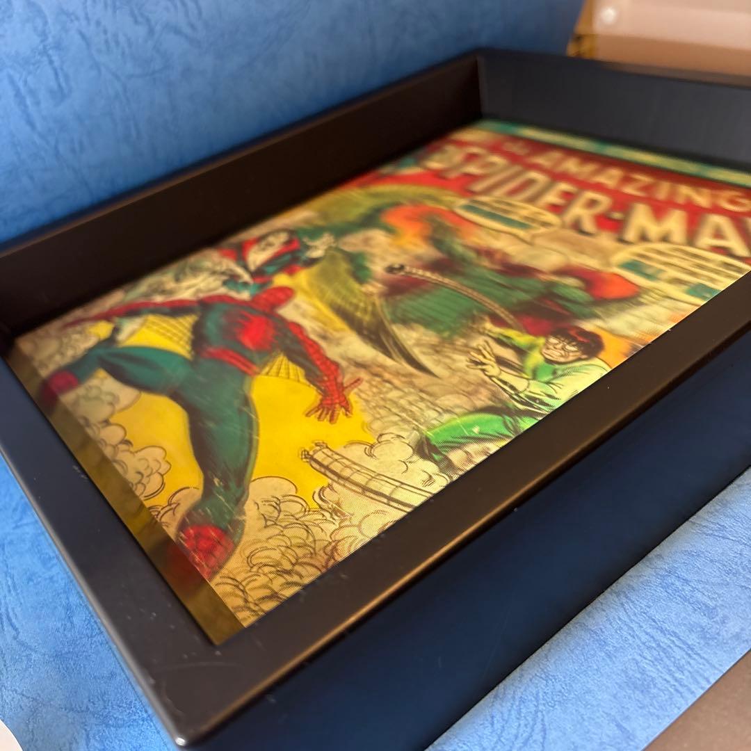希少 スパイダーマン コミック レンチキュラ―額ポスター