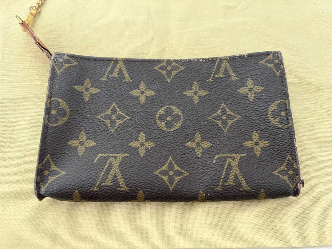 LOUIS VUITTON PM バケット ハンドバッグ ポーチ付 モノグラム