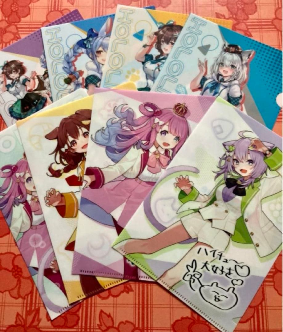 ホロライブ クリアファイル クリアポスター 58点