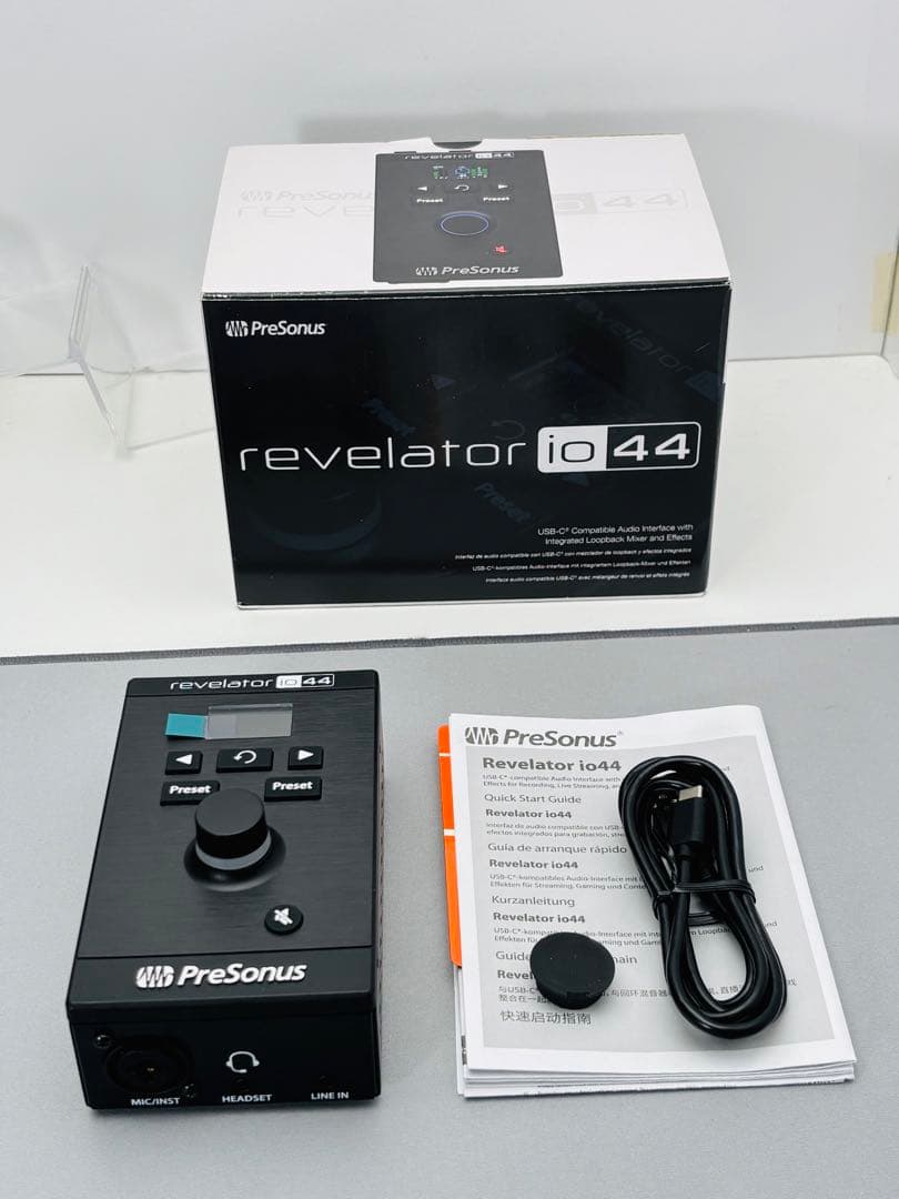 PreSonusオーディオインターフェース revelator io44