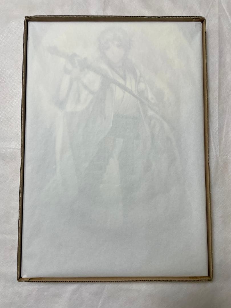 【新品未使用】刀剣乱舞 灯結び展 鶴丸国永 A3 書きおろし 複製原画 おまけ付