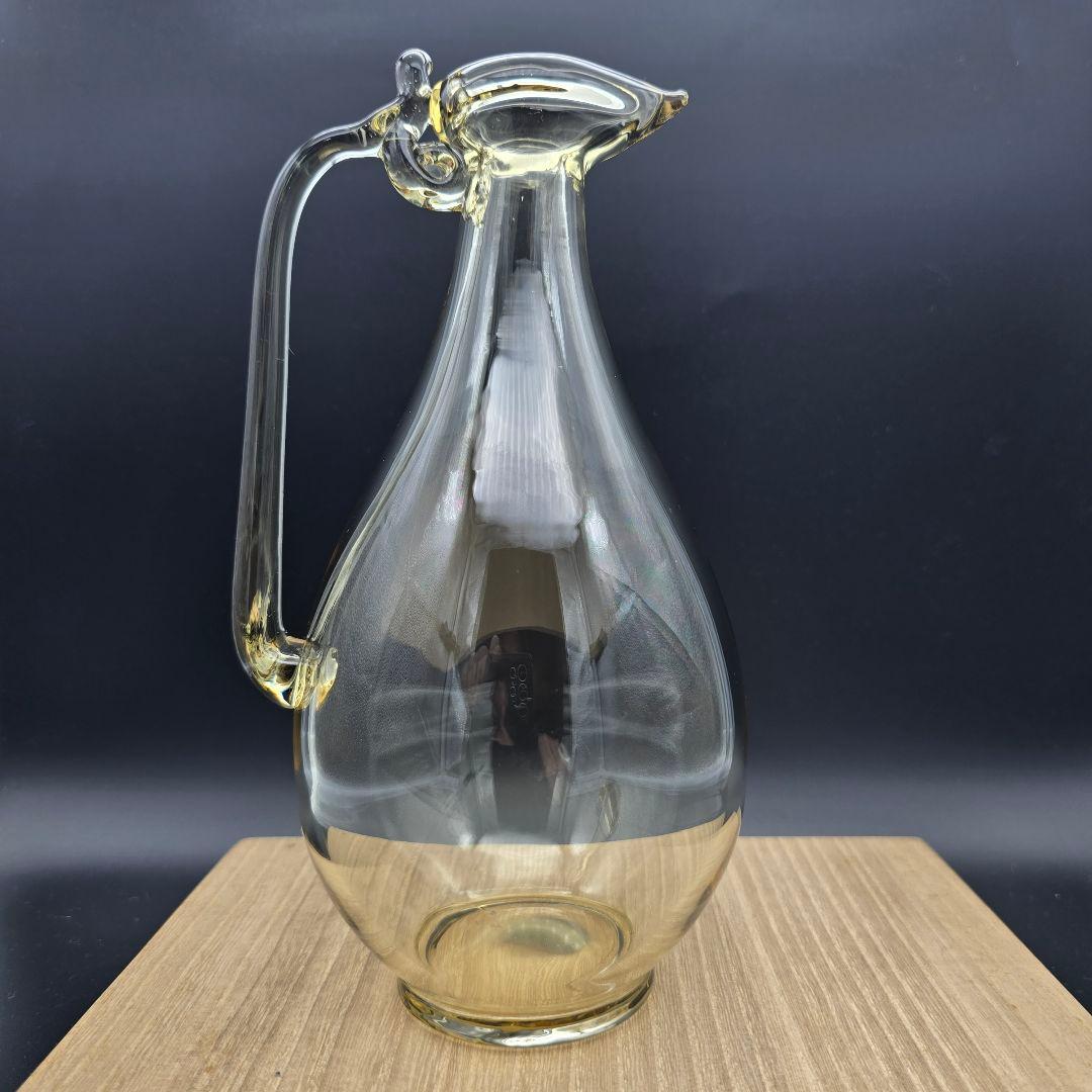 【超希少品 】正倉院 ガラス器 白瑠璃水瓶 由水常雄 作 正倉院宝物 の復元