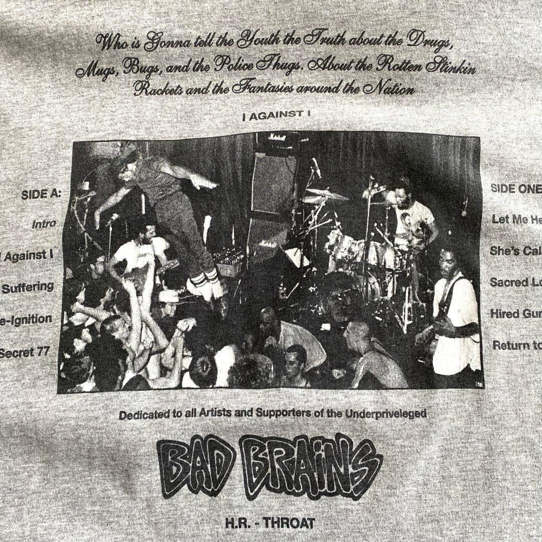 名作 Supreme Bad Brains I Against I Tee L