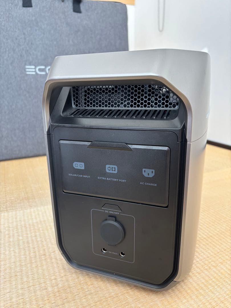 ECOFLOW デルタ3 ポータブル電源 ソーラーパネルセット エコフロー