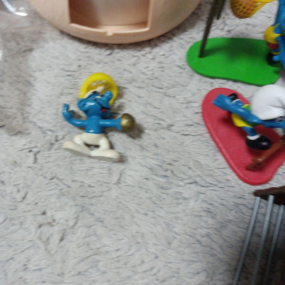 スマーフ　Schleich　フィギュア　スマーフハウス　キノコハウス