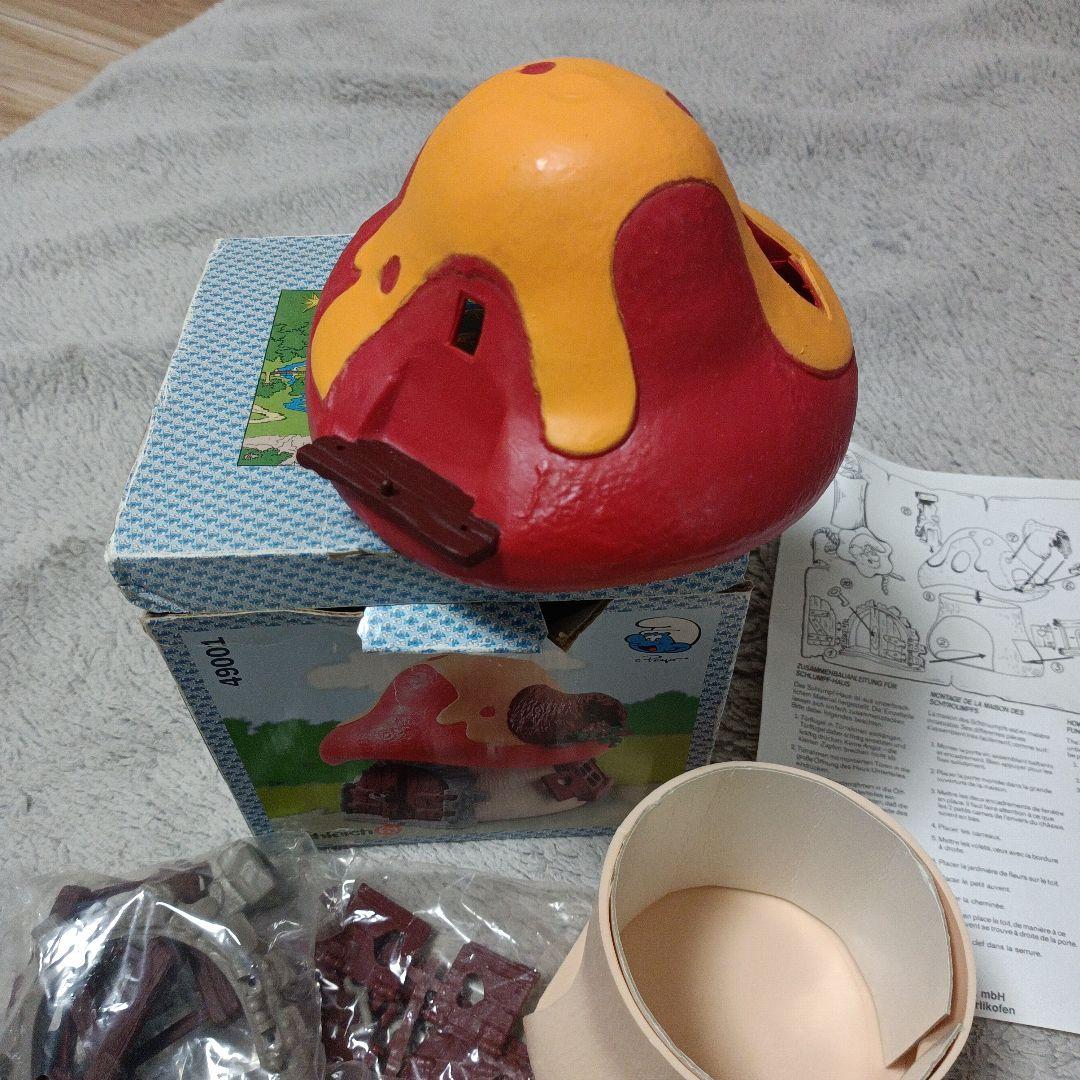 スマーフ　Schleich　フィギュア　スマーフハウス　キノコハウス
