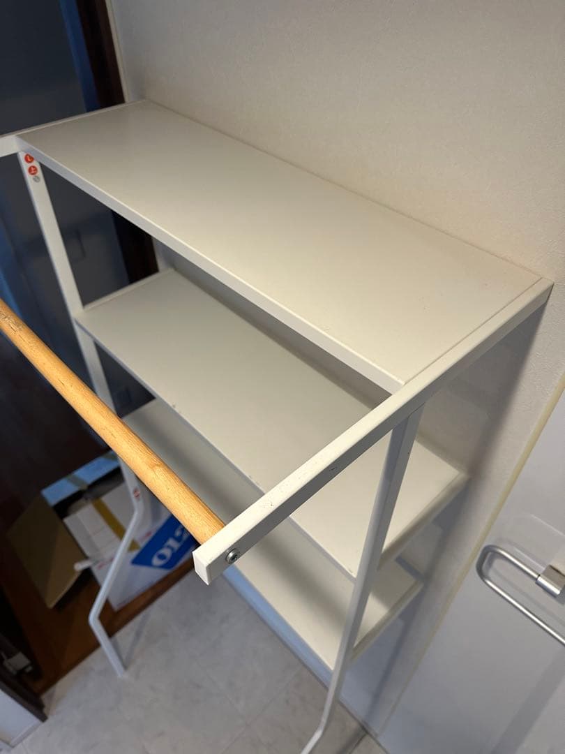 TOWER 山崎実業　立てかけるランドリーラック 　立て掛けランドリーシェルフ