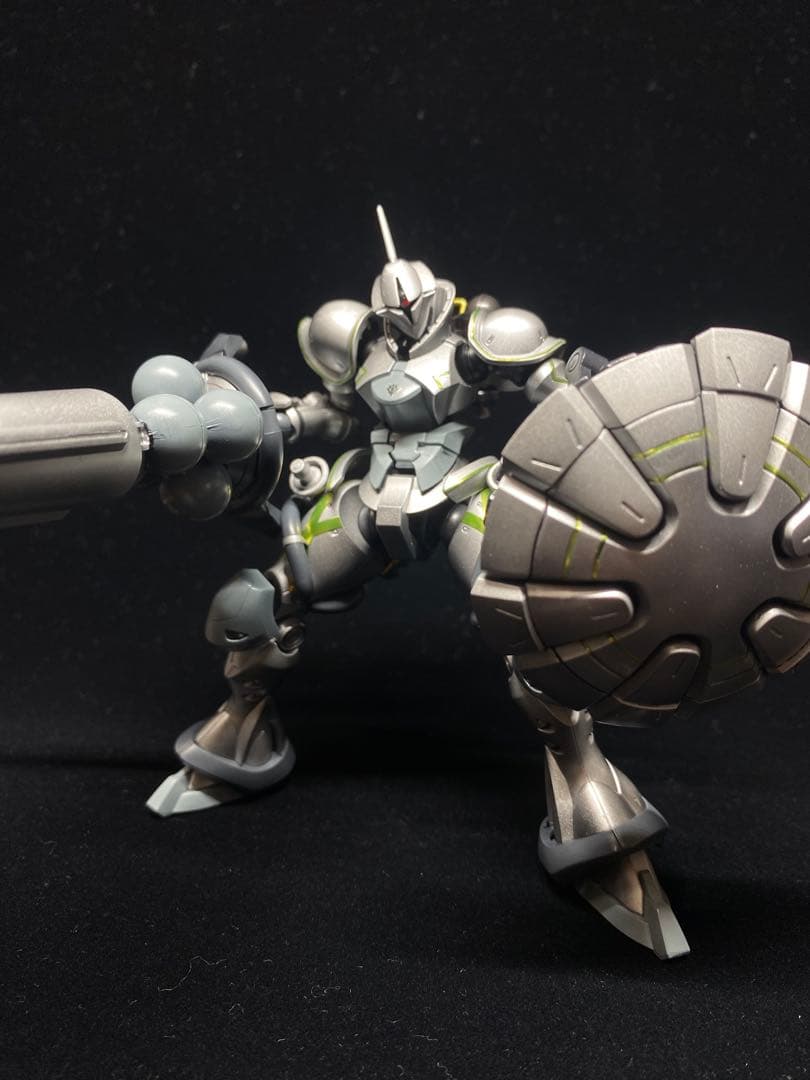 【ガンプラ完成品】　HG エグザベ専用ギャン（ハクジ装備）