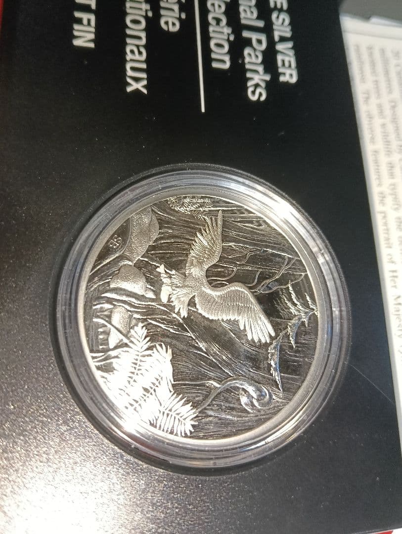 2006年カナダ20ドル純銀プルーフ 国立公園ノース・パシフィック・リム