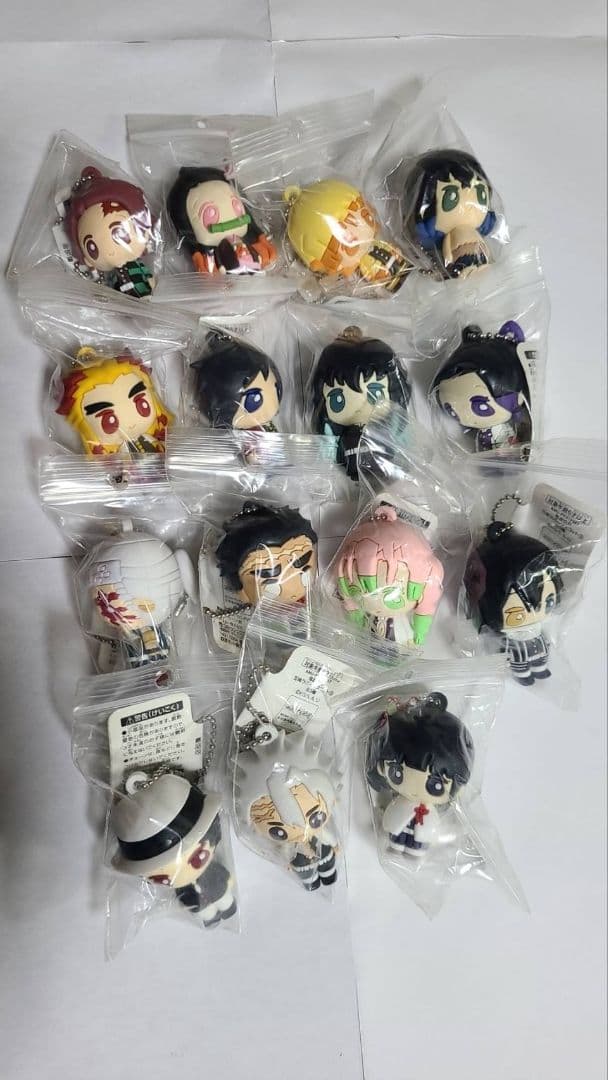 鬼滅の刃 立体ラバーマスコット 15個セット