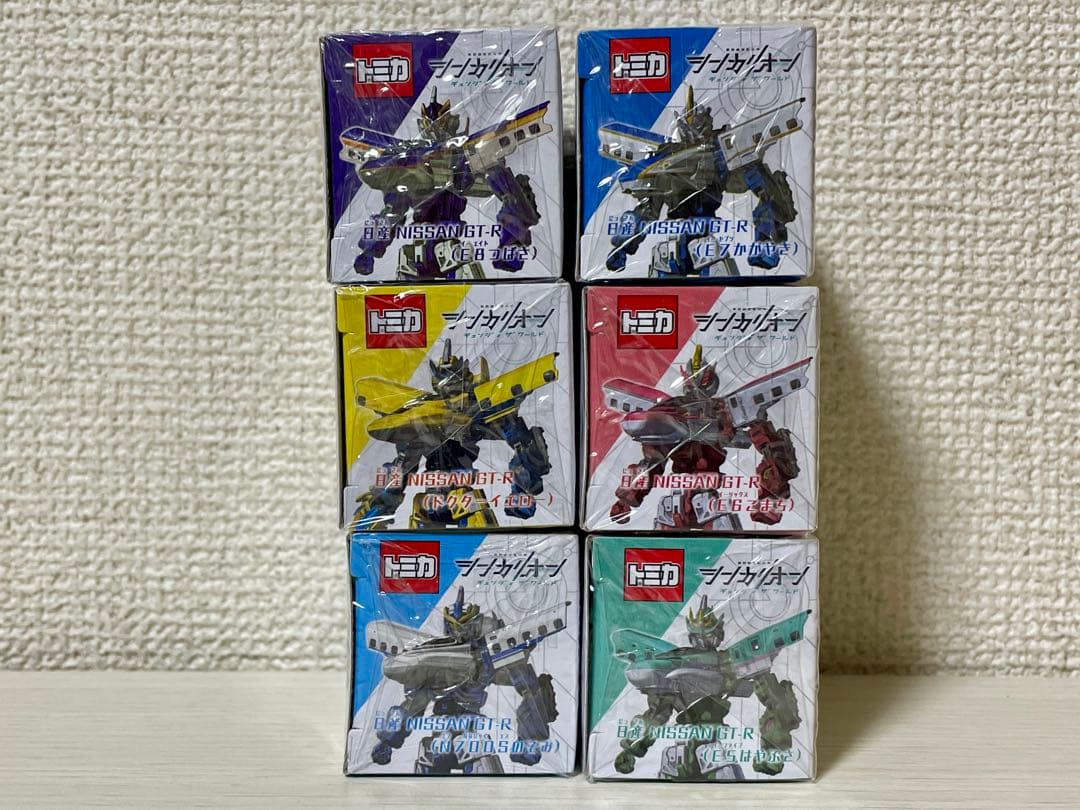 【新品】トミカ シンカリオンCW 日産 GT-R 6台セット
