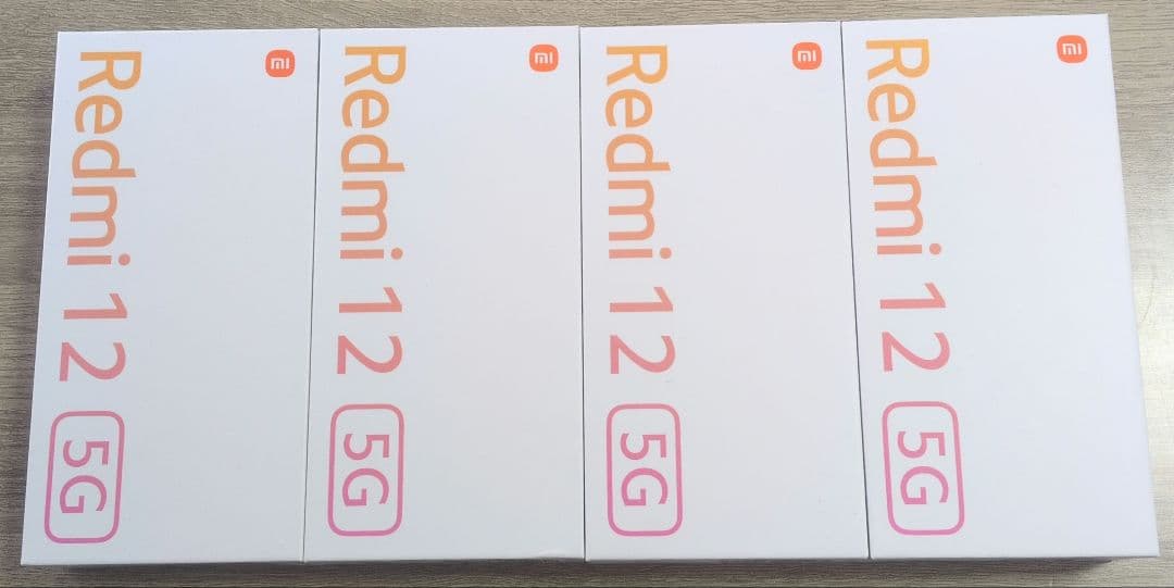 Redmi 12 5G 4GB/120GB 本体 ソフトバンク版 計4台