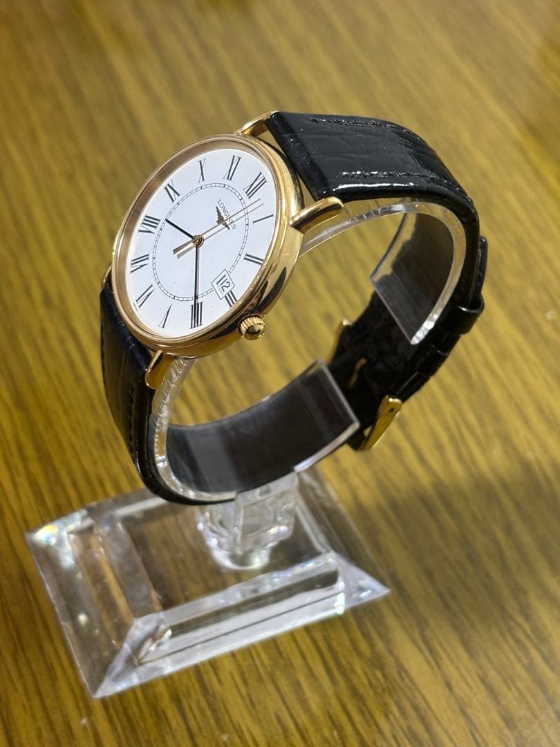 LONGINES 腕時計 ホワイト/ゴールド